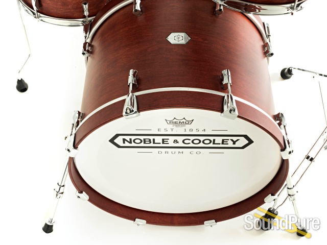 Noble & Cooley 3pc Horizon Drum Set - Transparent Walnut — image 5