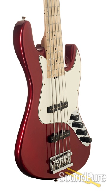 Sadowsky MV5E Candy Apple Red Electric Bass Guitar #ME915 — image 2