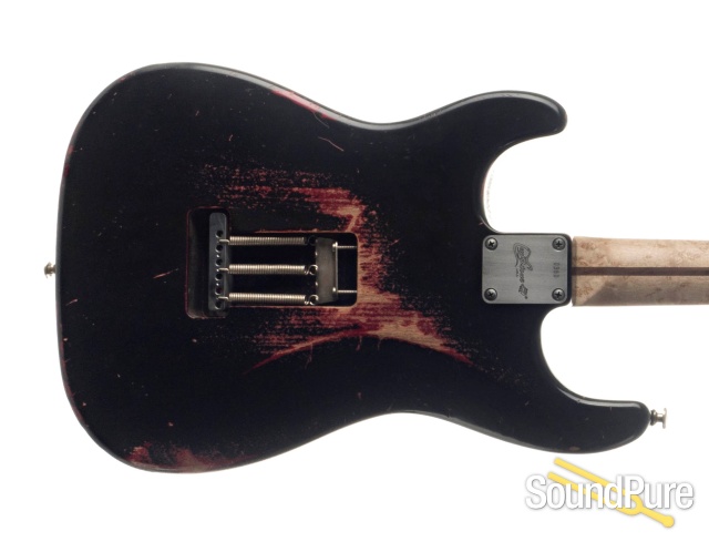 Luxxtone Choppa S Destroyed Black/Red HSS #360 — image 7