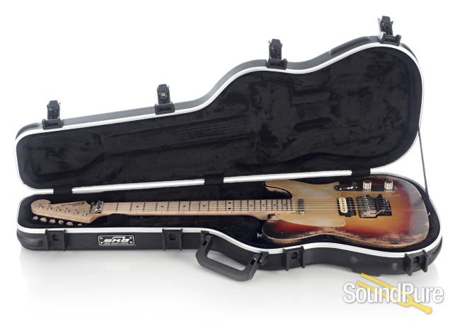 Luxxtone Choppa T 3-Tone Burst Destroyed #0378 — image 4
