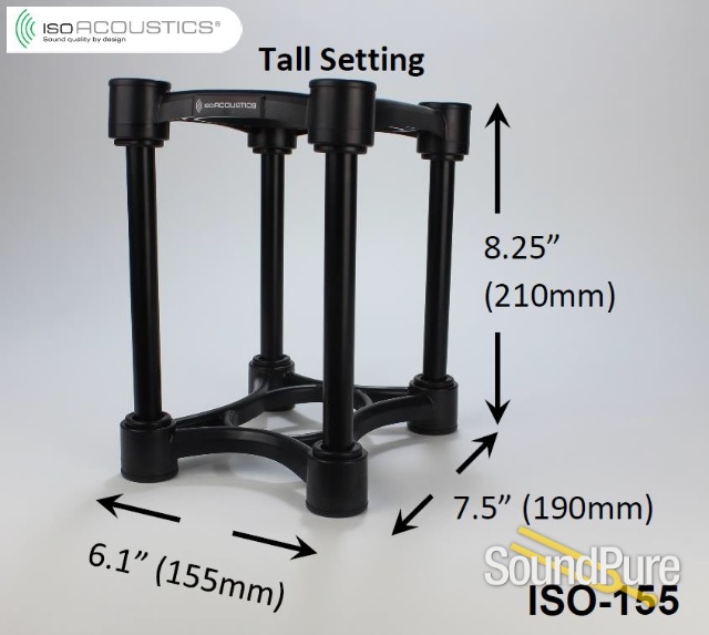 IsoAcoustics ISO-155 Isolation Stands — image 6