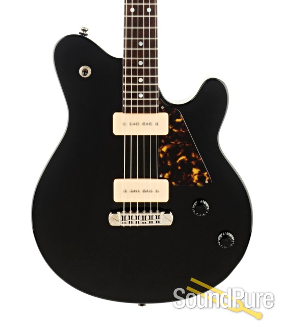 Michael Tuttle Jr. Deluxe Black Mahogany Electric Guitar #3 — image 1