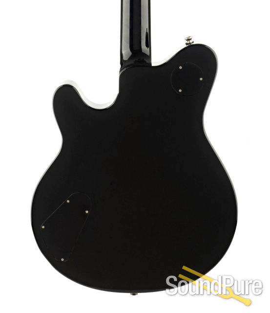 Michael Tuttle Jr. Deluxe Black Mahogany Electric Guitar #3 — image 6