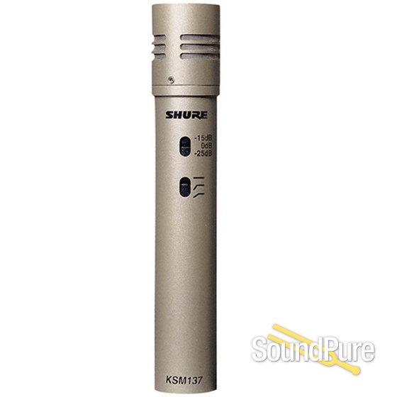 Shure KSM137 Cardioid Instrument Microphone