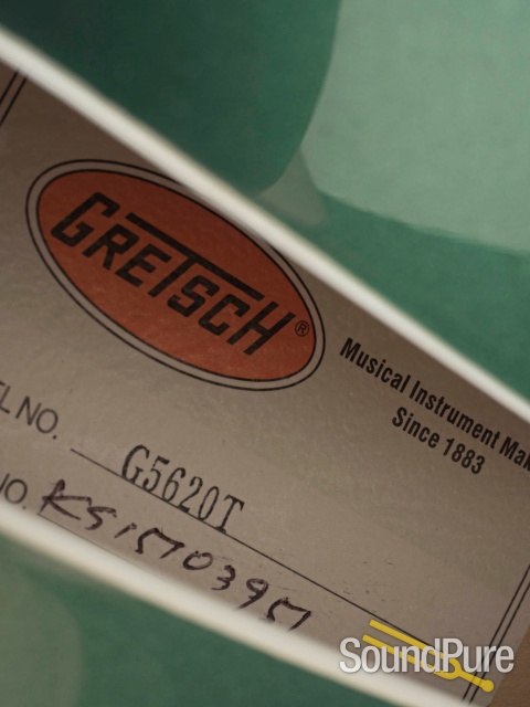 Gretsch Electromatic Green 5620T-CB #K515103951 - Used — image 3
