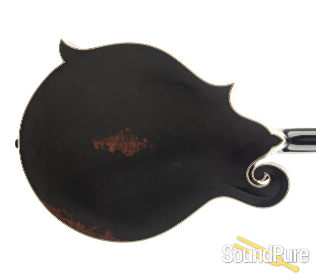 Eastman MD814/v Black Addy/Maple F-Style Mandolin #11952004 — image 3
