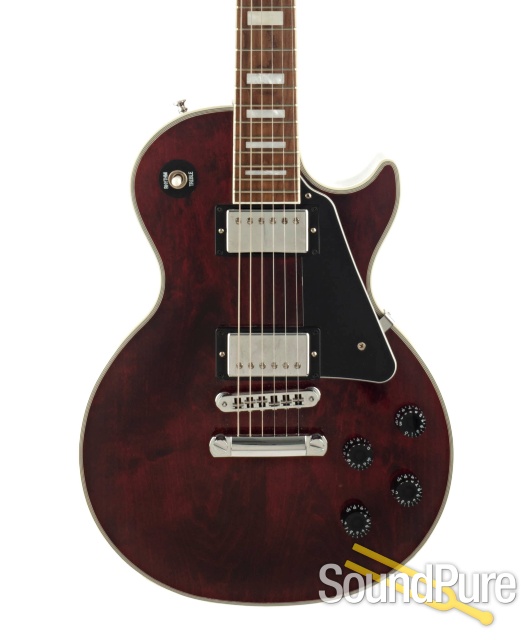 Gibson Les Paul Custom Wine Red #128711481 - Used — image 1