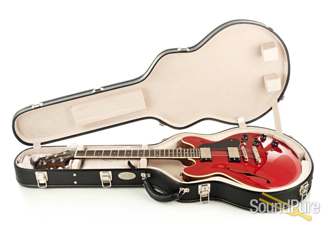 Collings I-35 LC Candy Apple Red w/ThroBak #181134 - Used — image 4