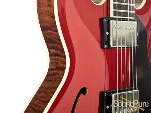 Collings I-35 LC Candy Apple Red w/ThroBak #181134 - Used — image 10
