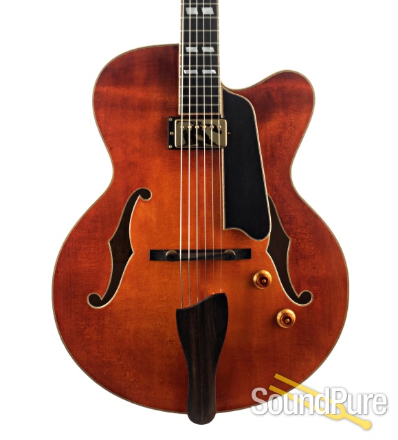 Eastman AR580CE-HB Honey Burst Archtop #10455785 - Used — image 1