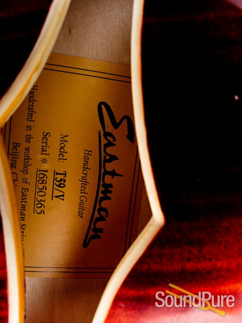 Eastman T59/V Thinline Electric Guitar #16850365 — image 6