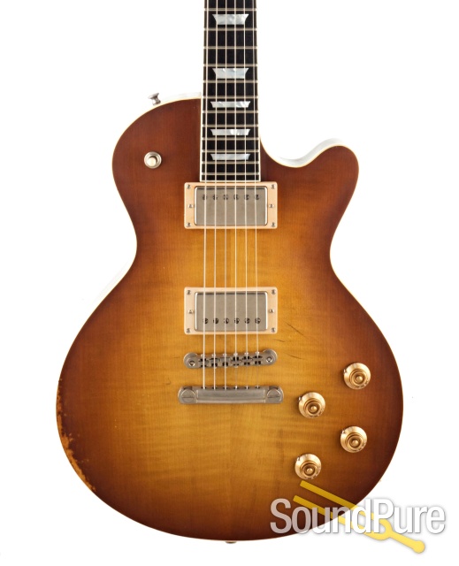 Eastman SB59/V-GB Antique Gold Burst Guitar #12751703 — image 1