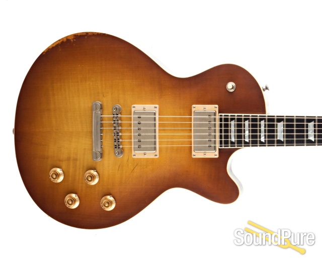 Eastman SB59/V-GB Antique Gold Burst Guitar #12751703 — image 10