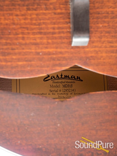 Eastman MD315 F-Style Mandolin #12952343 — image 3