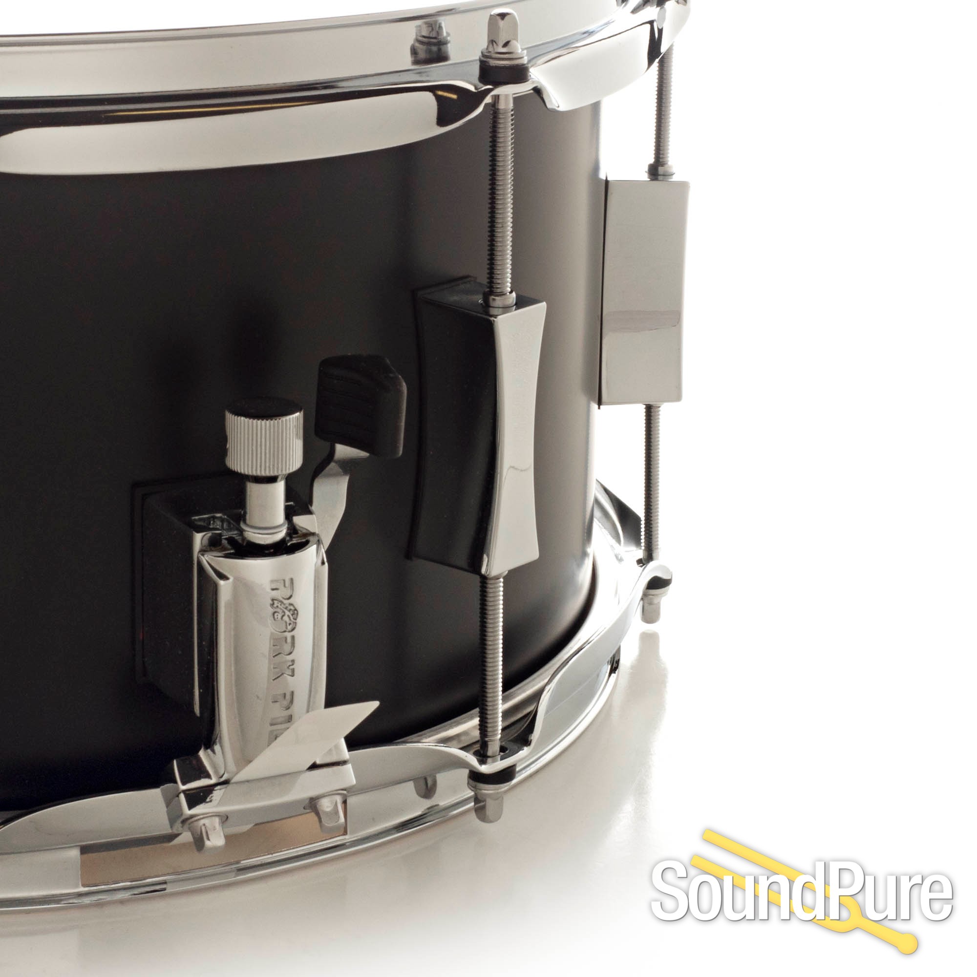 Pork Pie 7x13 Little Squealer Snare Drum Flat Black