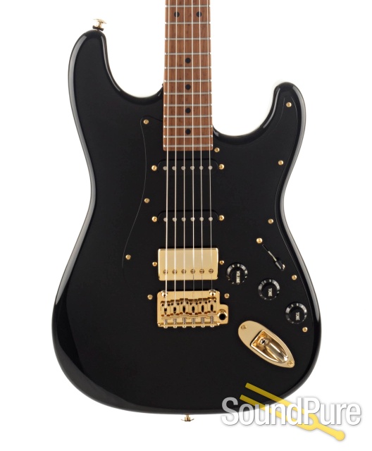 Suhr Mateus Asato Signature Classic S Black HSS #JS6J1U — image 1