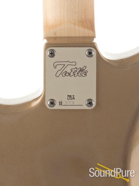Michael Tuttle Custom Classic S Gold Rub Through HH #573 — image 5