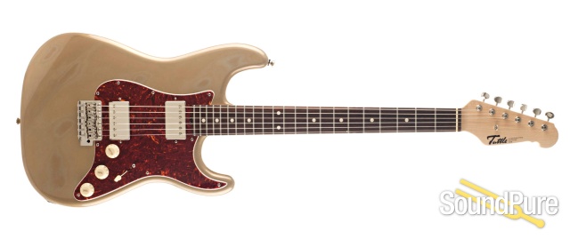 Michael Tuttle Custom Classic S Gold Rub Through HH #573 — image 9