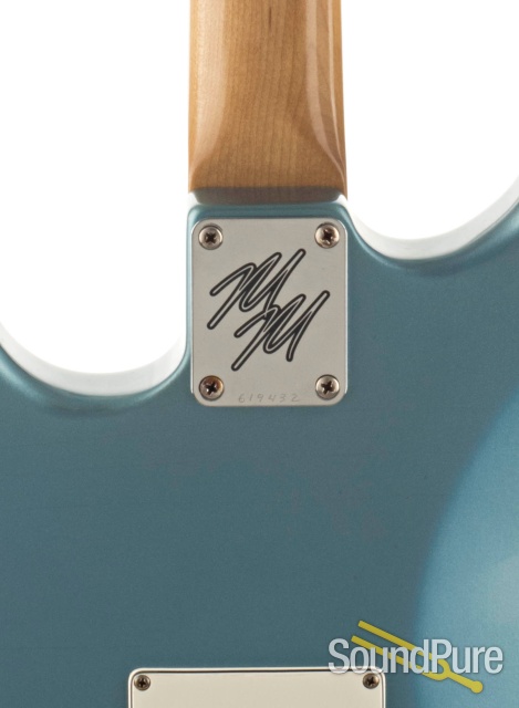 Mario Guitars S-Style Relic Lake Placid Blue #6194312 — image 5