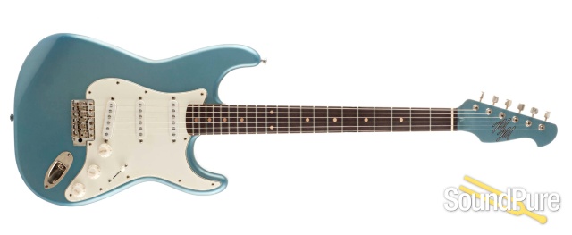Mario Guitars S-Style Relic Lake Placid Blue #6194312 — image 9