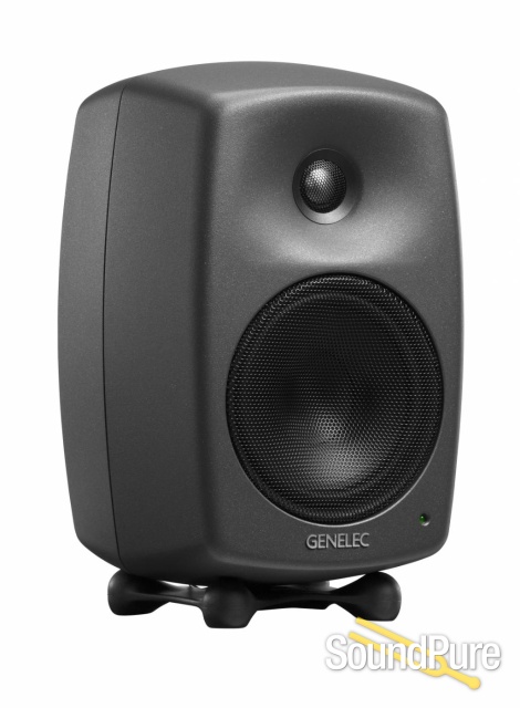Genelec 8030CP Bi-Amplified Monitor Pair Dark Grey — image 1
