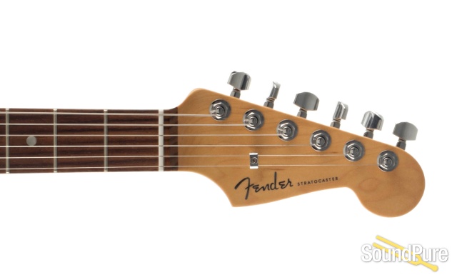 Fender American Elite Strat Cherry Burst #US15086479 - Used — image 3