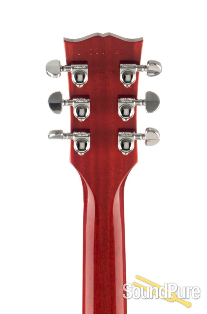 Gibson LP Classic Double Cutaway Trans Red #140099256 - Used — image 5
