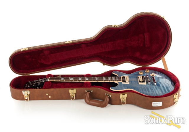 Gibson LP Std Double Cutaway Ocean Water #160100555 - Used — image 5