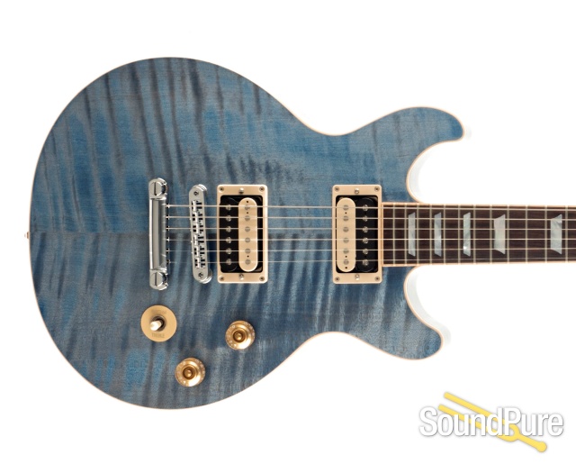 Gibson LP Std Double Cutaway Ocean Water #160100555 - Used — image 9