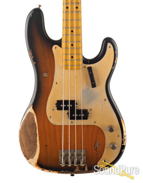 Nash PB-57 2-Tone Sunburst Bass Guitar #NG-4827 — image 1