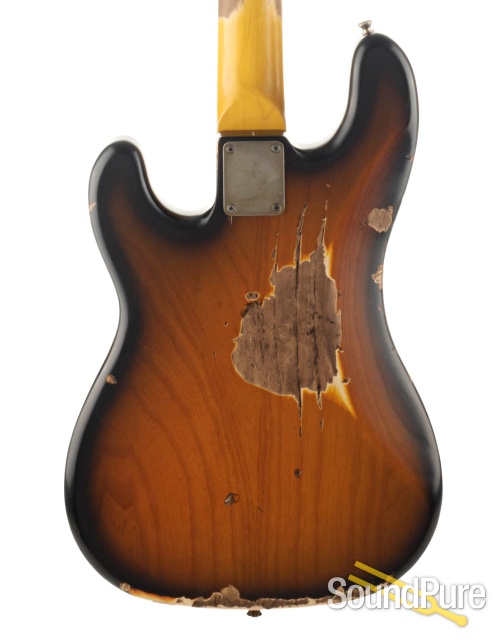 Nash PB-57 2-Tone Sunburst Bass Guitar #NG-4827 — image 6