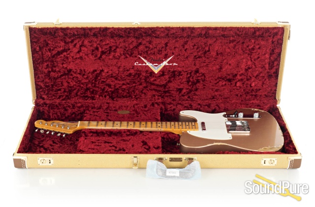 Fender CS LTD '54 Telecaster Aged Copper #CZ539330 - Used — image 6