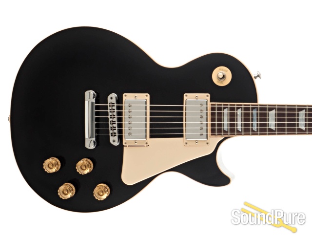 Gibson Les Paul Standard Ebony HP #16017297 - Used — image 9