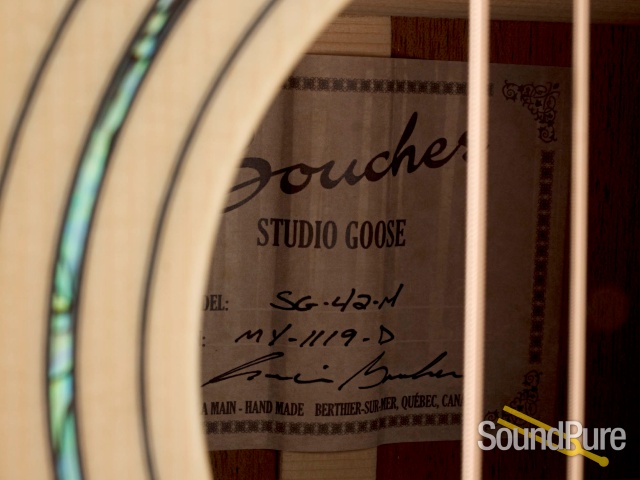 Boucher Studio Goose Dread Addy/Brz Mahogany #MY-1119-D — image 6