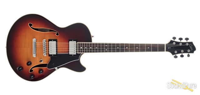 Comins GCS-1 Autumn Burst Semi-Hollow Electric #112264 — image 8