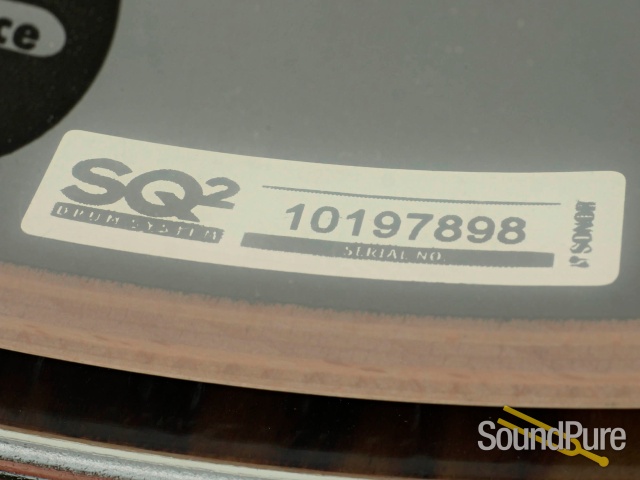 Sonor 5.5x14 SQ2 Medium Beech Snare Drum- African Marble — image 3