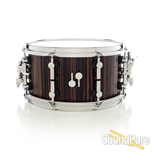 Sonor 7x13 SQ2 Heavy Beech Snare Drum- Ebony — image 1