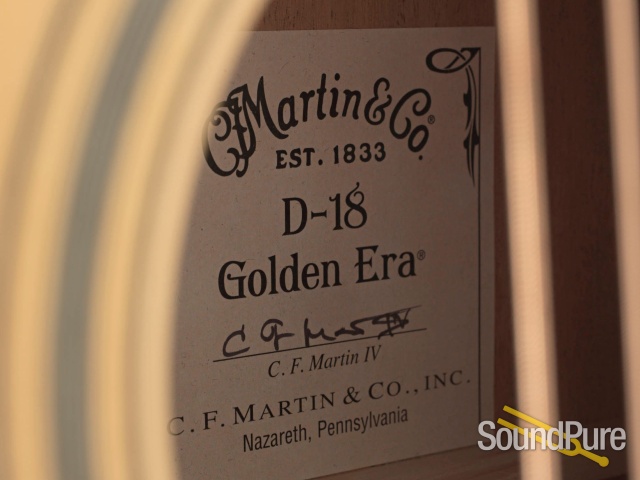 Martin D-18GE Adirondack/Mahogany Guitar #1918285 - Used — image 2
