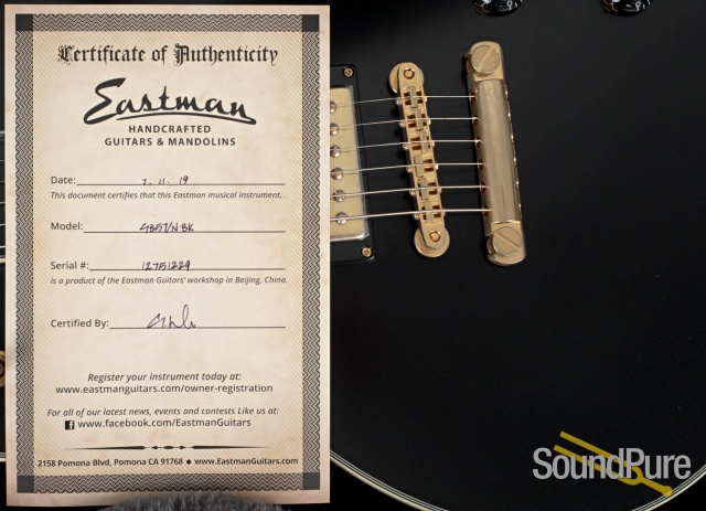Eastman SB57/N-BK Electric Guitar #12751229 — image 10