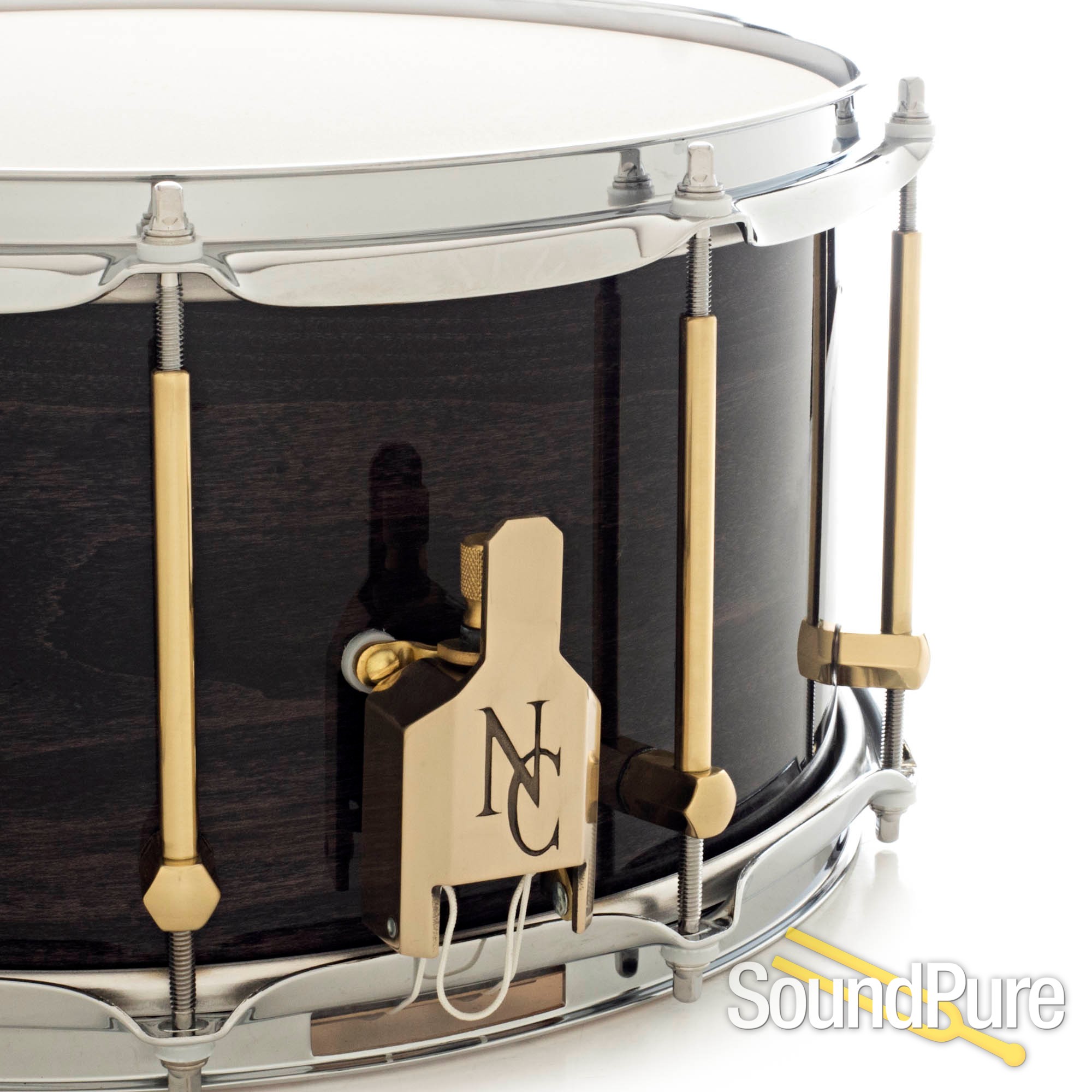 Noble & Cooley 7x14 SS Classic Maple Snare DrumBlackwash