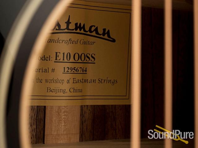 Eastman E10OOSS Adirondack/Mahogany Acoustic #12956764 — image 6
