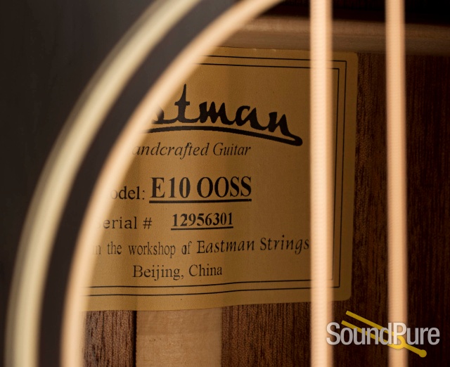 Eastman E10OOSS Adirondack/Mahogany Acoustic #12956301 — image 6