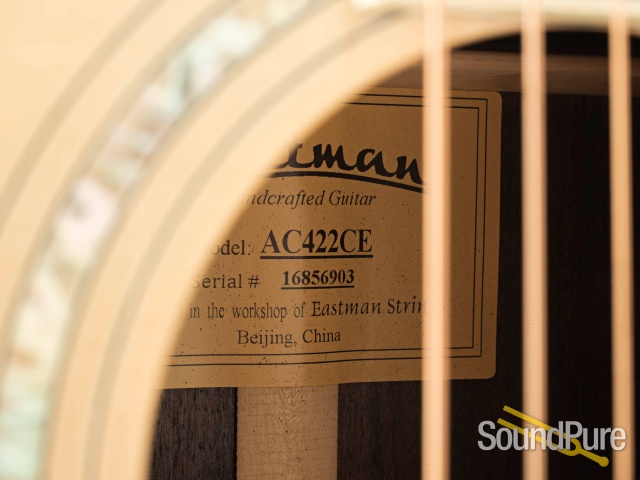 Eastman AC422CE Grand Auditorium Acoustic Guitar #16856903 — image 6