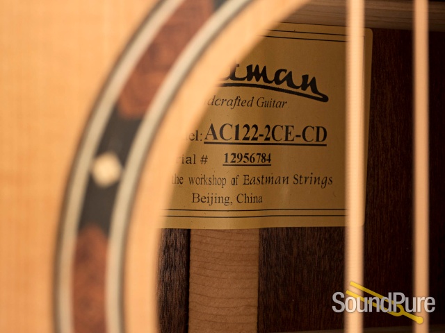 Eastman AC122-2CE Cedar/Sapele #12956784 — image 6