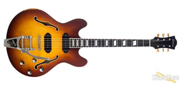 Eastman T64/V-GB Thinline Electric Guitar #13950566 — image 9