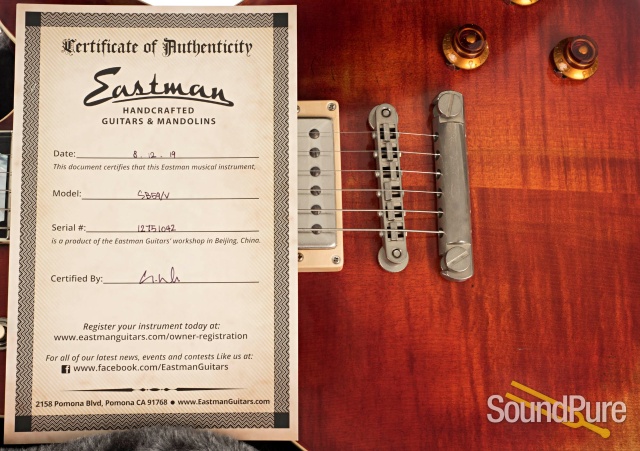 Eastman SB59/V Classic Varnish Electric Guitar #12751042 — image 6