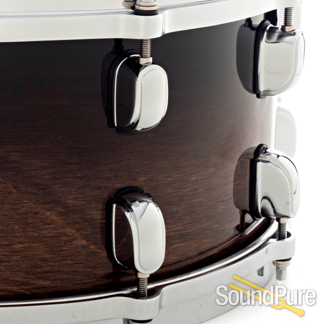 Tama 6.5x14 Starclassic Walnut/Birch Snare Mocha Fade — image 4