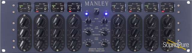 Manley Massive Passive Stereo Tube EQ (Mastering Version)