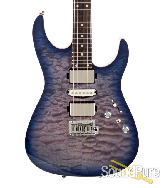 Anderson Angel Abalone/Deep Ocean Blue Burst #08-12-19N — image 1