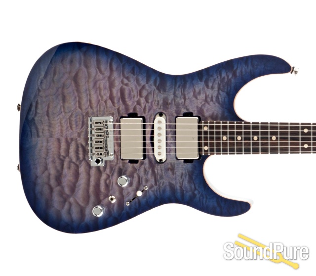 Anderson Angel Abalone/Deep Ocean Blue Burst #08-12-19N — image 9